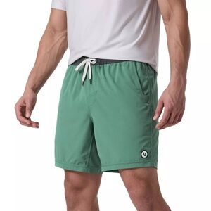 Vuori Men's Kore Lined 7" Shorts Hedge Green Medium